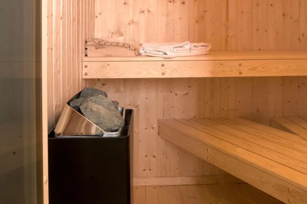 Sauna Dänisches Ferienhaus am Salzhaff, Haus am Salzhaff