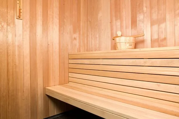 Sauna Dänisches Ferienhaus am Salzhaff, Ferienhaus "Midsommar"