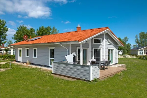 Hauptansicht Dänisches Ferienhaus am Salzhaff, Ferienhaus "Midsommar"