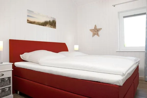 Schlafzimmer Dänisches Ferienhaus am Salzhaff, Ferienhaus "Midsommar"