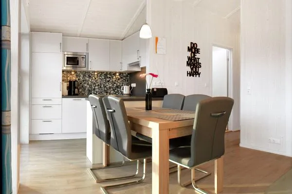 Kitchen Dänisches Ferienhaus am Salzhaff, Haus Poseidon