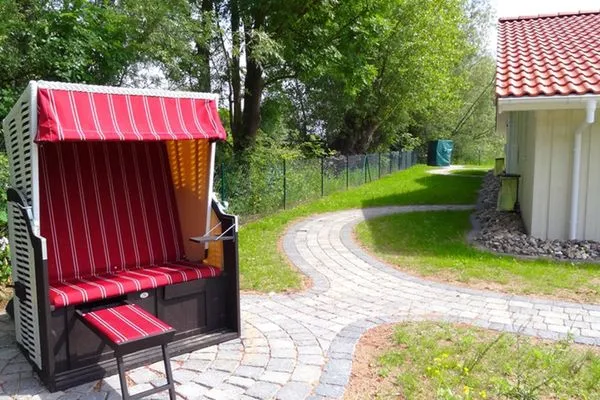Terrace Dänisches Ferienhaus am Salzhaff, Haus Poseidon