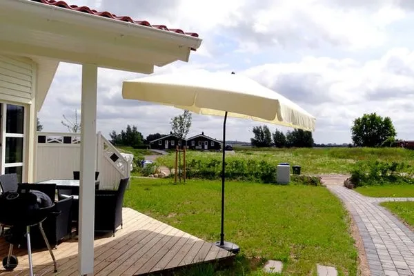 Terrace Dänisches Ferienhaus am Salzhaff, Haus Poseidon