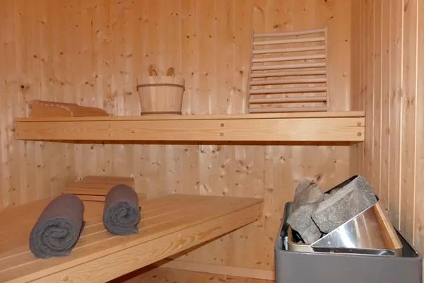 Sauna Dänisches Ferienhaus am Salzhaff, Haus Pacific