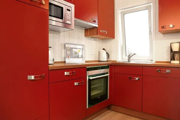 Kitchen Dänisches Ferienhaus am Salzhaff, Haus Pacific