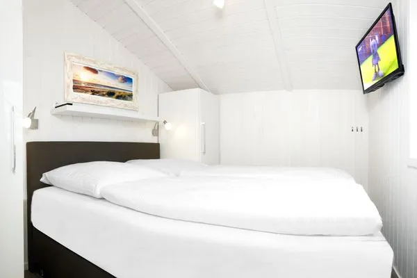 Schlafzimmer Dänisches Ferienhaus am Salzhaff, Haus Wattläufer