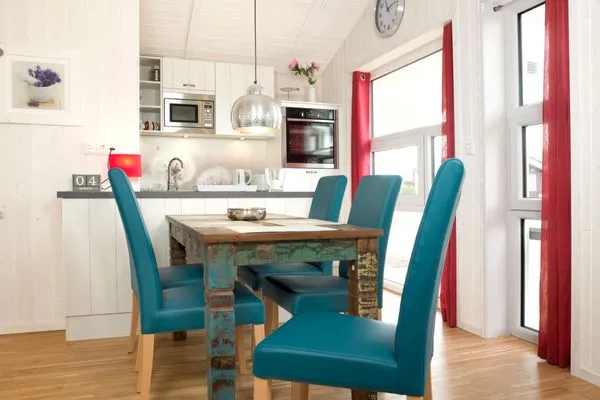 Living room Dänisches Ferienhaus am Salzhaff, Haus Strandhafer