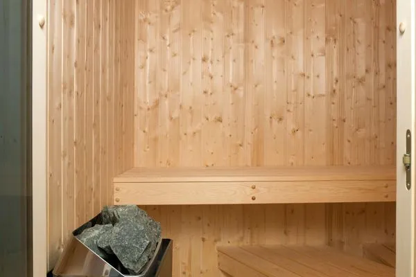 Sauna Dänisches Ferienhaus am Salzhaff, Haus Strandhafer