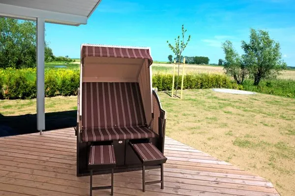 Terrace Dänisches Ferienhaus am Salzhaff, Haus Wassermann