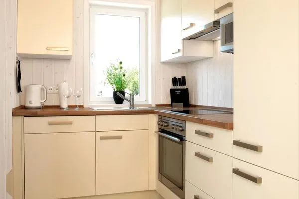 Küche / Küchenzeile Dänisches Ferienhaus am Salzhaff, Haus Meerjungfrau