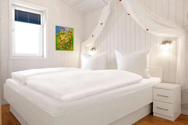 Schlafzimmer Dänisches Ferienhaus am Salzhaff, Haus Meerjungfrau