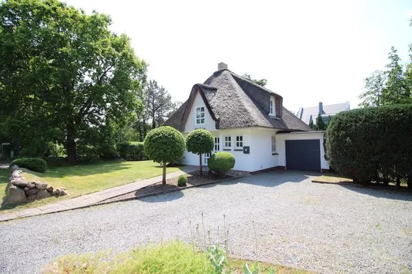 Haubarg Reetdachhaus Lüttje Haubarg SPO Dorf - 