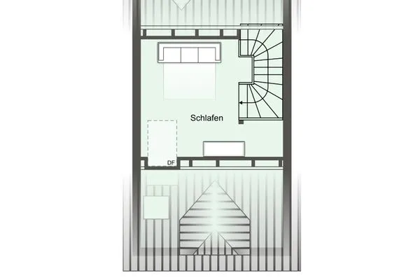 Quartier Deich-4 Ferienhaus Quartier Deich 4 Waterfront SPO Ording - Grundriss