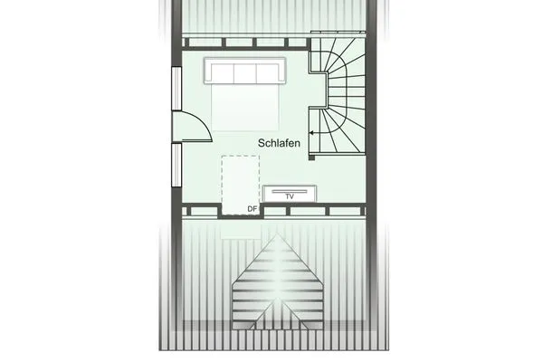Quartier Deich-4 Ferienhaus Quartier Deich 4 Dünengold SPO Ording - Grundriss