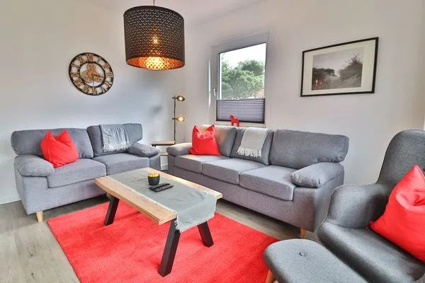 Wohnzimmer  Haus Nordkap