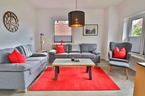 Wohnzimmer  Haus Nordkap