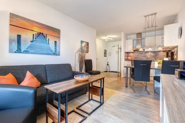 Wohnzimmer  Residenz am Balmer See, Whg. 10