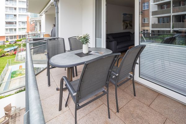  Haus Seestern - Apartment 7  - Balkon