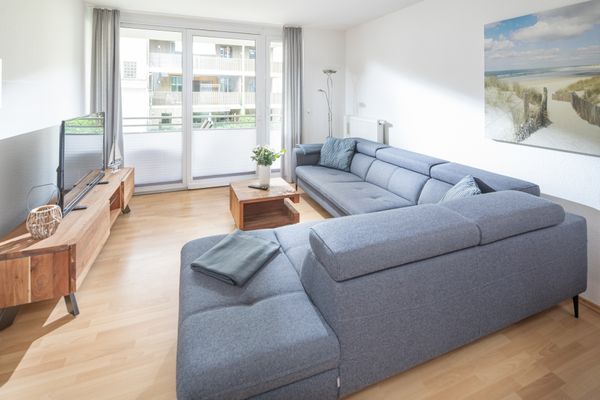 Haus Seestern - Apartment 7  - Wohnzimmer
