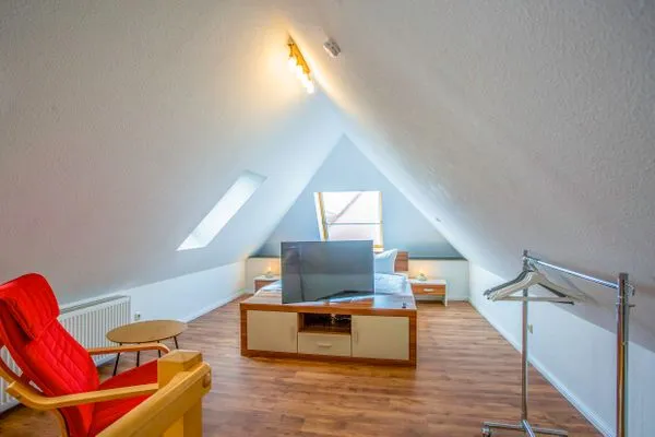 Ferienwohnung MüritzAusblick Waren (Müritz) - Schlafzimmer Dachgeschoss  MüritzAusblick