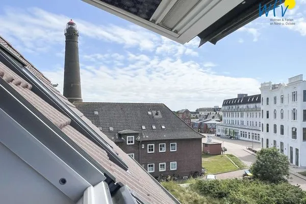 Blick auf Sehenswürdigkeit Apartmenthaus Roberta Ferienwohnung Meerblick