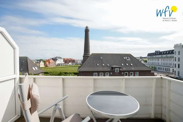 Balkon Apartmenthaus Roberta Ferienwohnung Meerblick