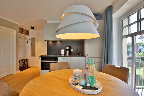 Lindenhof Ferienwohnung Inselherz Wangerooge - Küche / Küchenzeile