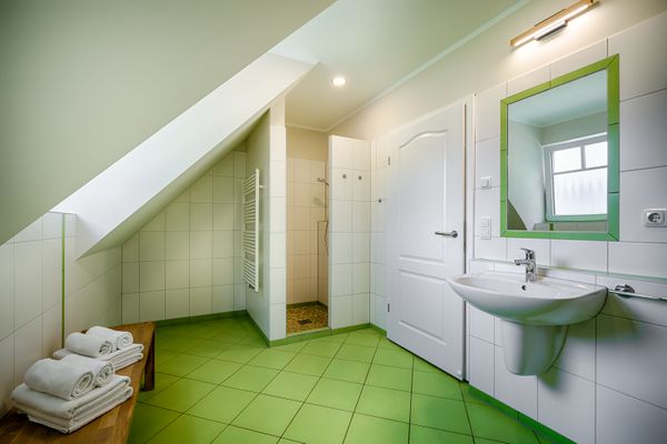  Landhausvilla Herrgarden Prerow - Badezimmer