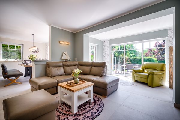  Landhausvilla Herrgarden Prerow - Wohnzimmer