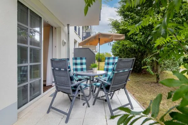 Terrasse  Residenz am Balmer See, Whg. 05