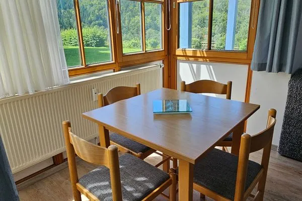 Wohnzimmer Ferienland Sonnenwald Appartement Waldsonne