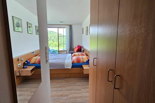 Empfang Ferienland Sonnenwald Appartement Waldsonne
