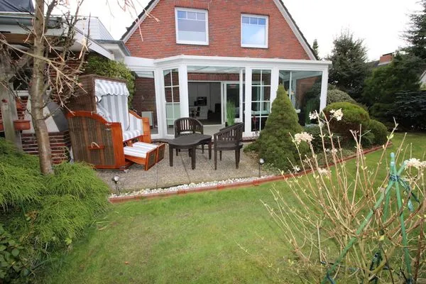 Haus Rückenwind Appartement 1 Rückenwind - Ording SPO Bad - 