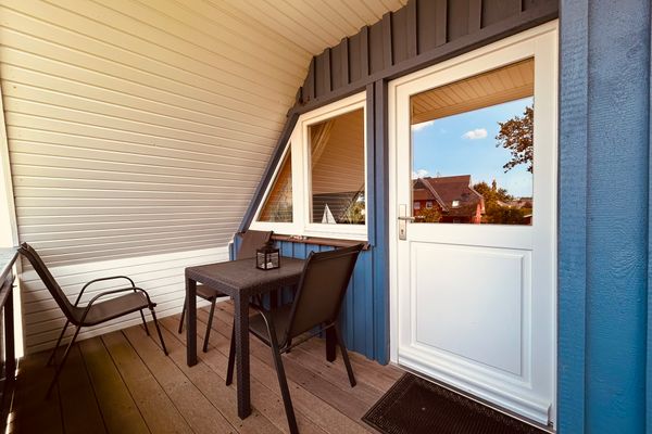 Ferienhaus Brise - Austernperle Wieck - Terrasse
