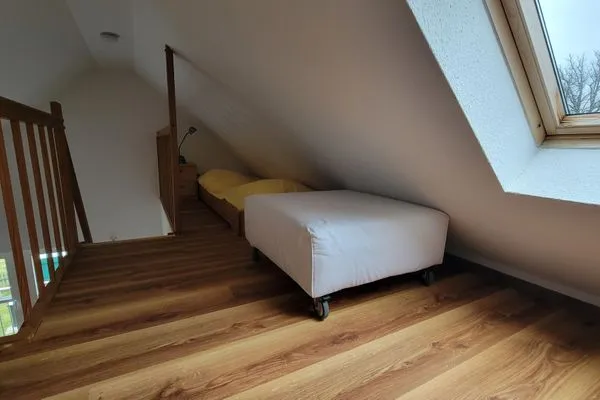 Schlafzimmer  Ferienhaus zum Kranichblick