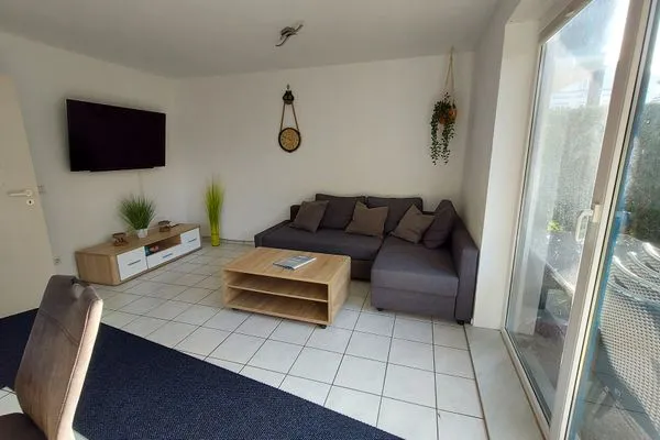 Wohnzimmer  Ferienwohnung Küstenklang