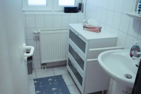 Badezimmer  Ferienwohnung Wellenherz - Wohnung 9