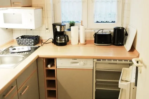 Küche / Küchenzeile  Ferienwohnung Wellenherz - Wohnung 9