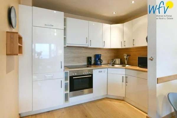 Küche / Küchenzeile Haus Südwind Ferienwohnung 15