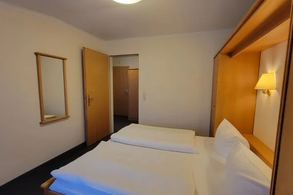 Schlafzimmer  Wohnung 22 im Haus Hühnergott