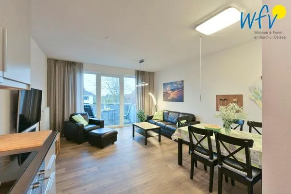 Wohnzimmer Residenz Helena Ferienwohnung 7