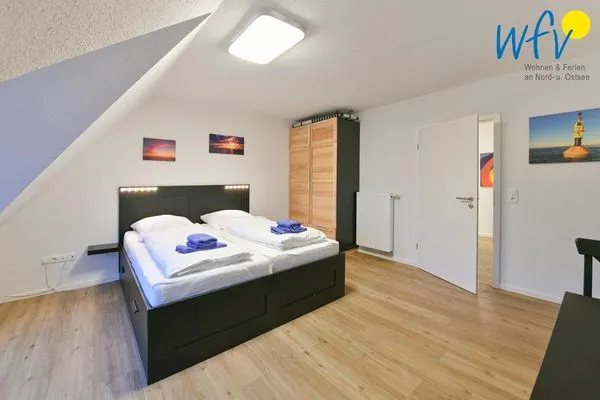 Schlafzimmer Residenz Helena Ferienwohnung 7