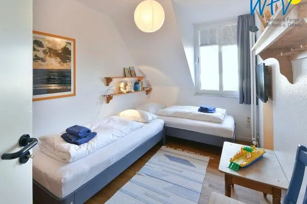 Schlafzimmer Haus Dünenblick Ferienwohnung 16