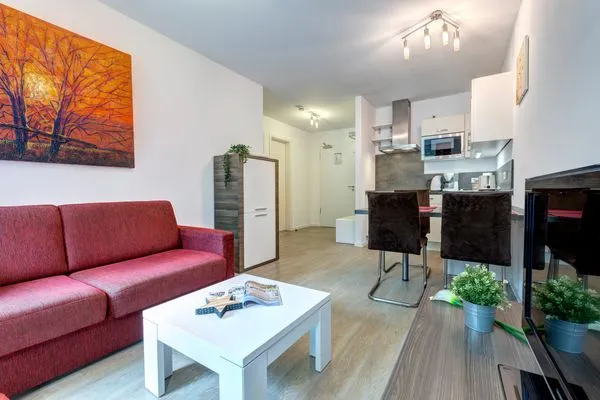 Wohnzimmer  Residenz am Balmer See, Whg. 44