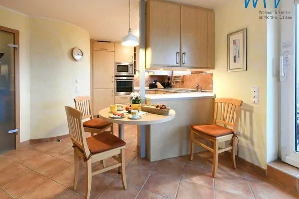 Küche / Küchenzeile Maisonette-Wohnungen am Steingarten Ferienwohnungen 1 und 2