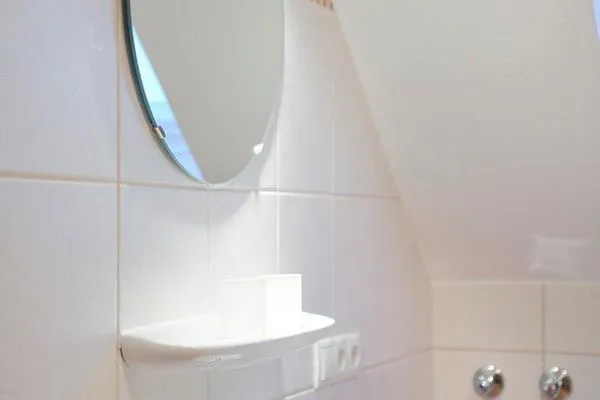 Badezimmer Maisonette-Wohnungen am Steingarten Ferienwohnungen 1 und 2