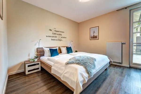 Schlafzimmer  Residenz am Balmer See, Whg. 11