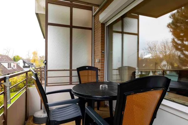 Balkon  (DKK1d) Ferienwohnung Seemöwe