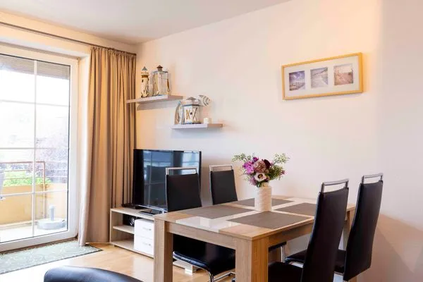 Wohnzimmer  (DKK11) Ferienwohnung Strandburg