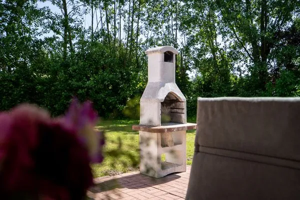 Terrasse  (ERL12) Ferienhaus Thorn